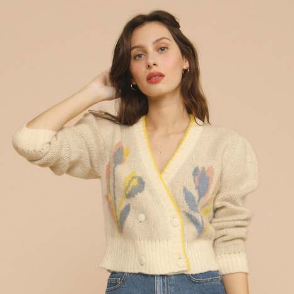 Rouje Leandro Cardigan Sz 34 NWT - Picture 1 of 6